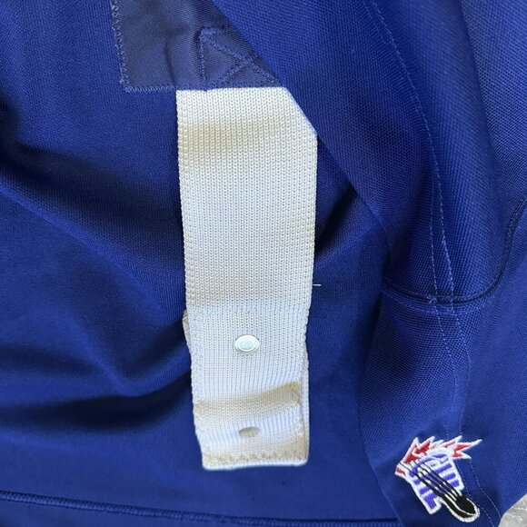 OHL CHL Hockey Jersey Stitched CCM Practice Size 56 Blue Fight Strap - Picture 4 of 7
